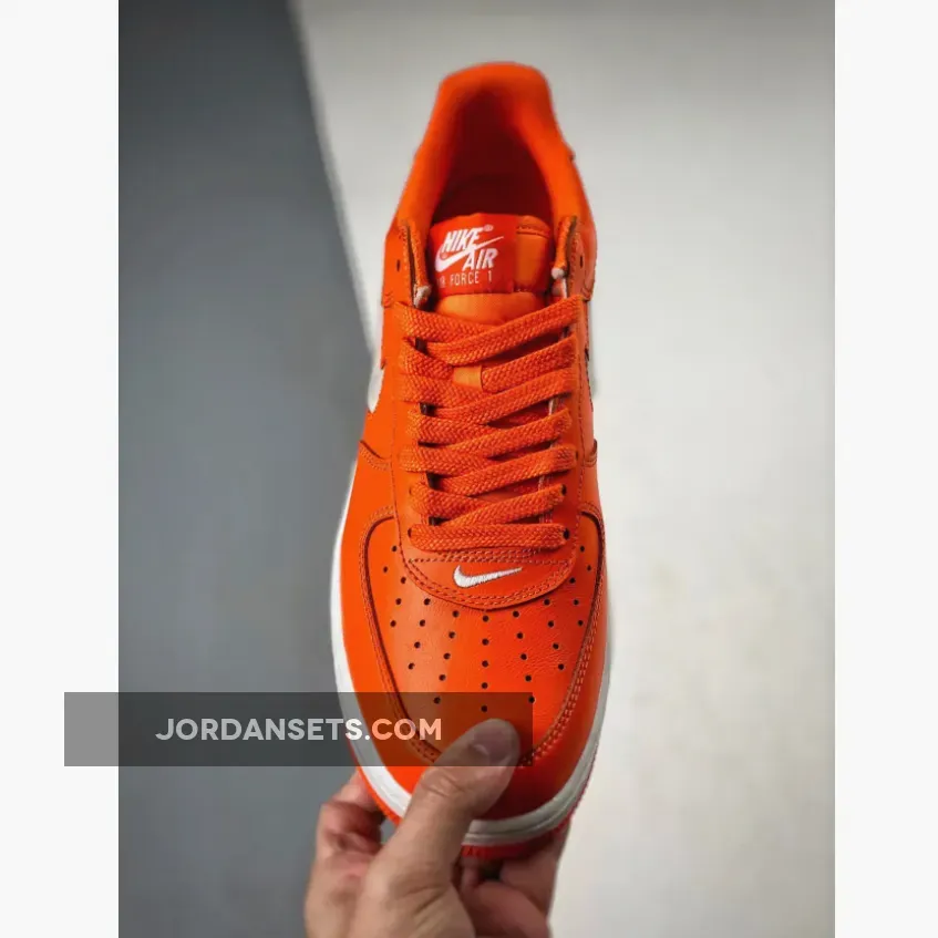 Nike Air Force 1 Low "Orange Jewel" Safety Orange/White Nike Air Force 1 Low "Orange Jewel" Safety Orange/White