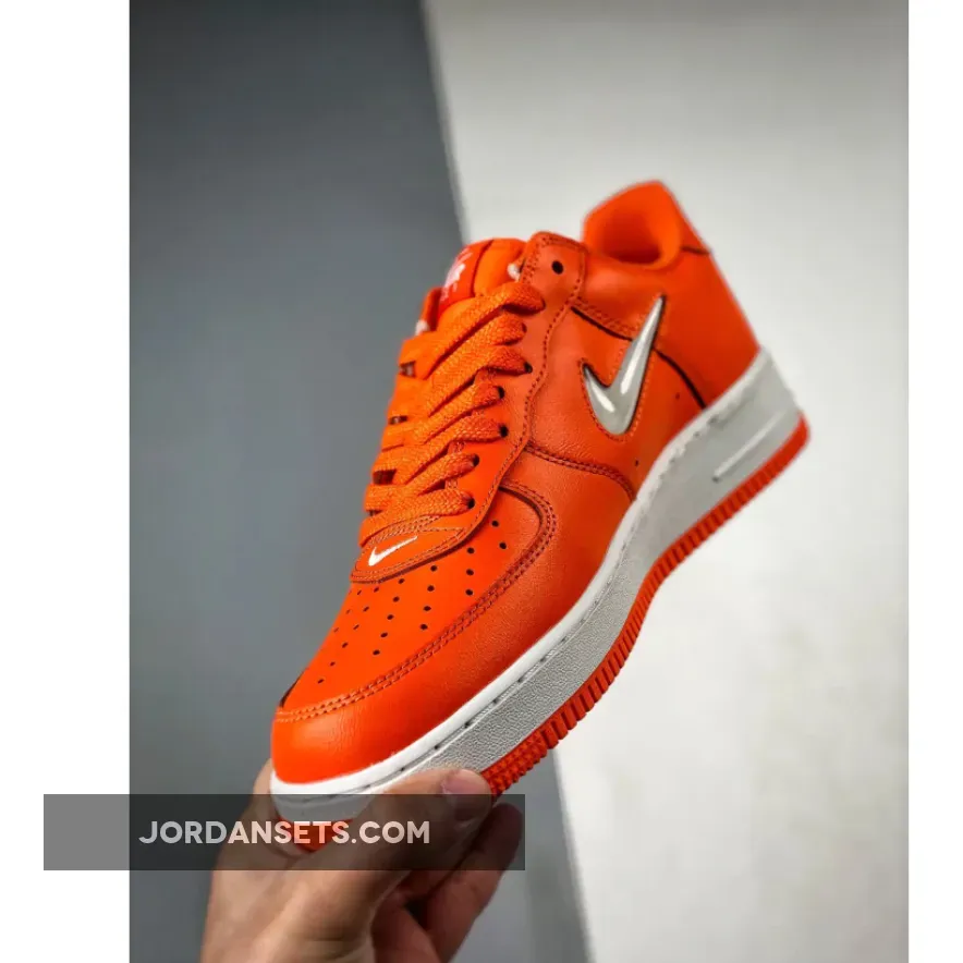 Nike Air Force 1 Low "Orange Jewel" Safety Orange/White Nike Air Force 1 Low "Orange Jewel" Safety Orange/White