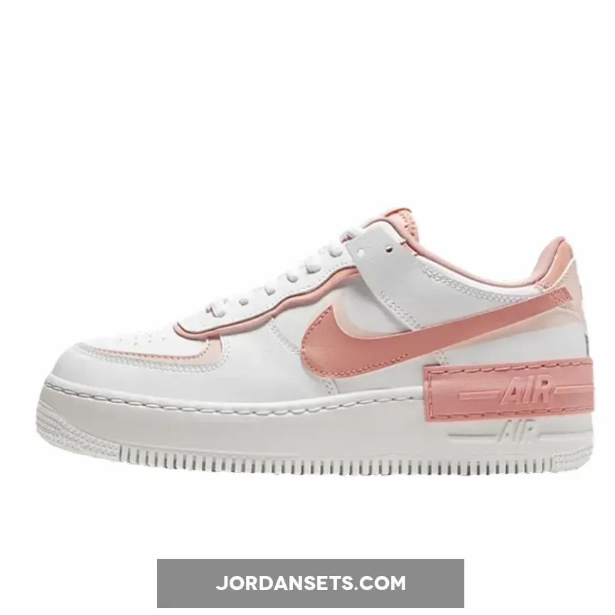 Nike Air Force 1 Shadow Pastel Pink CJ1641-101 - nike air force shadow