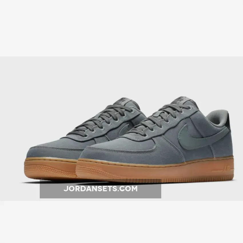 Nike Air Force 1 07 LV8 Grey Gum AQ0117-001 Restock