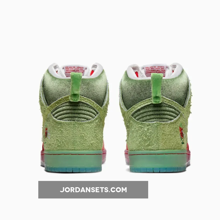 Todd Bratrud x Nike SB Dunk High Strawberry Cough Red CW7093-600 - strawberry nike dunk