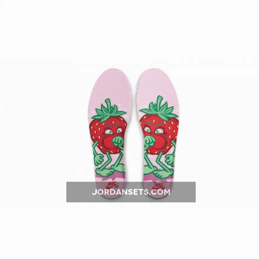 Todd Bratrud x Nike SB Dunk High Strawberry Cough Red CW7093-600 - strawberry nike dunk