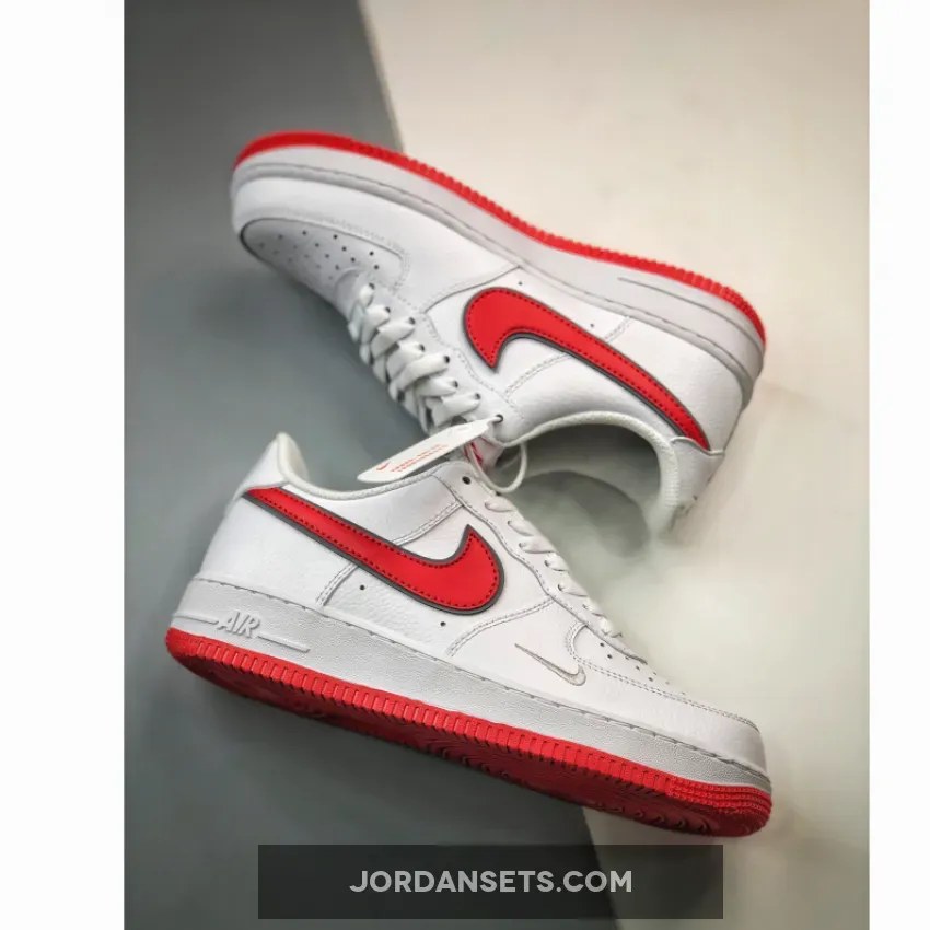 Nike Air Force 1 Low GS White Silver Orange | AIR FORCE 1 LOW REVERSE HABANERO Nike Air Force 1 Low GS White Silver Orange | AIR FORCE 1 LOW REVERSE HABANERO