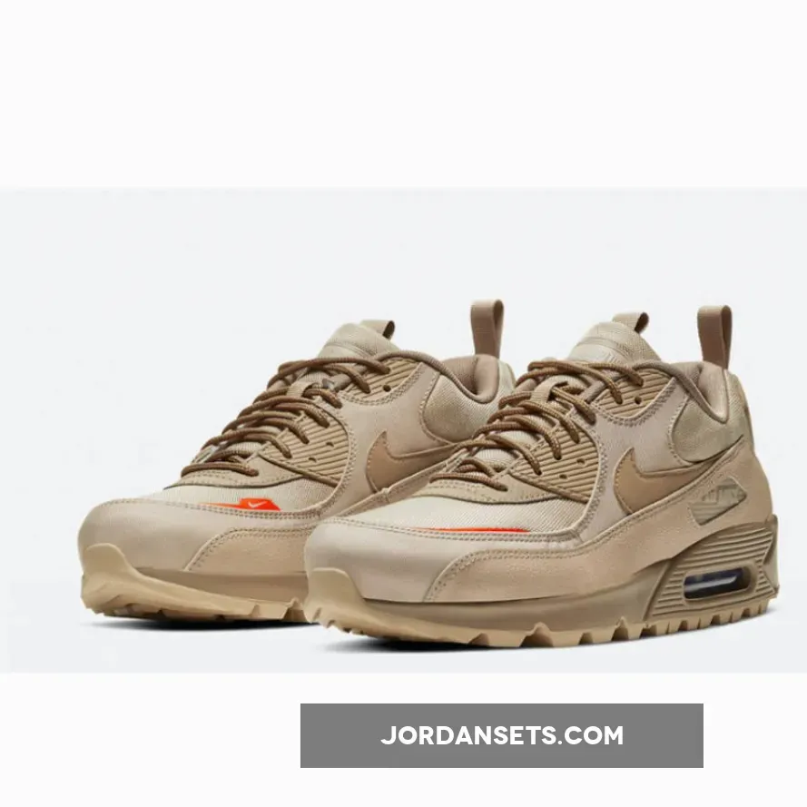 Nike Air Max 90 Desert/Desert Camo-Safety Orange CQ7743-200 #nike air max 90 surplus 'desert camo'