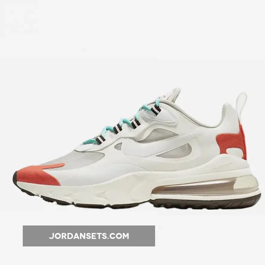 Nike Air Max 270 React Light Beige Chalk/Summit White/Team Orange/Platinum Tint AT6174-200 To Buy