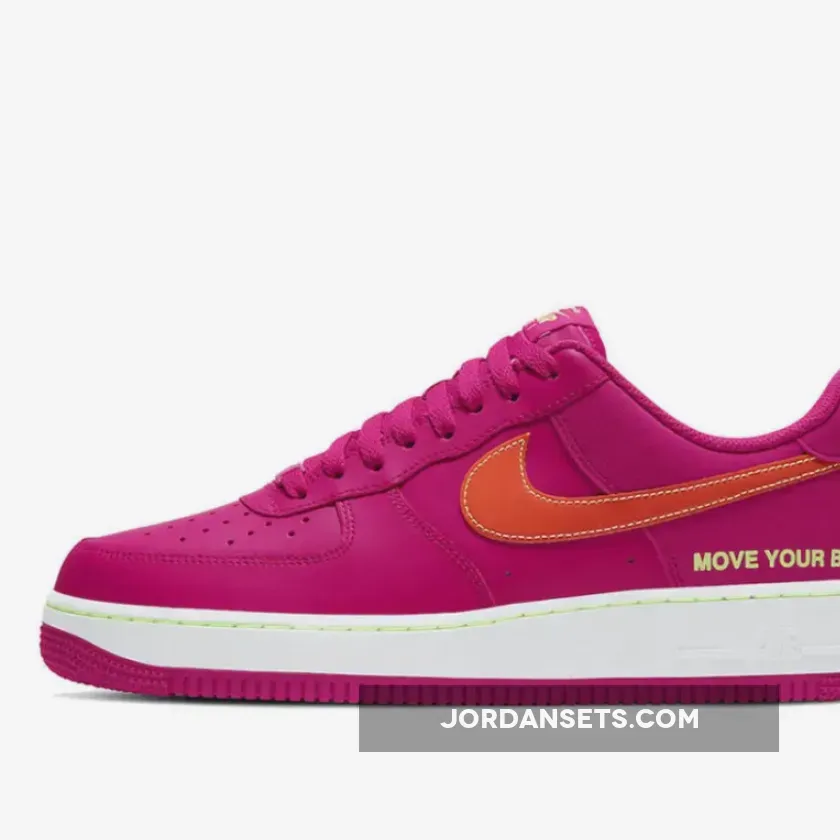 Nike Air Force 1 Low World Tour Magenta DD9540-600 New Releases