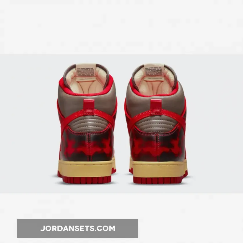 Nike Dunk High 1985 'Red Acid Wash' DD9404-600 - dunk high red acid wash