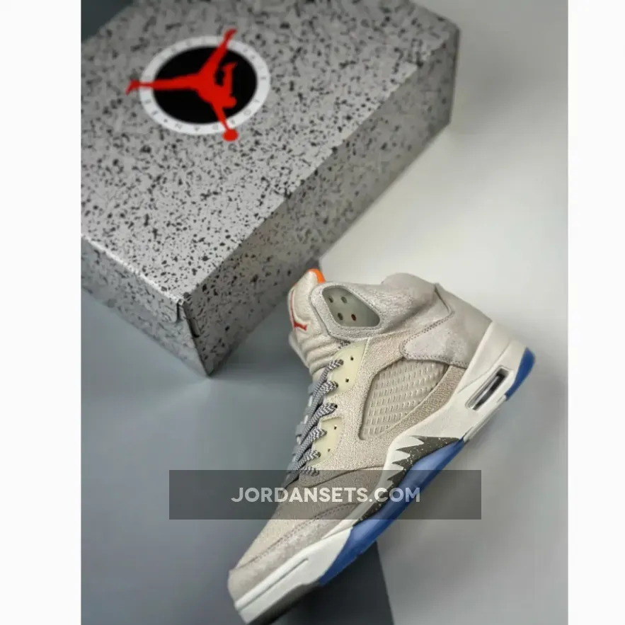 Air Jordan 5 Retro SE 'Craft' Light Orewood Brown/Safety Orange Aj 5 Craft FD9222-180