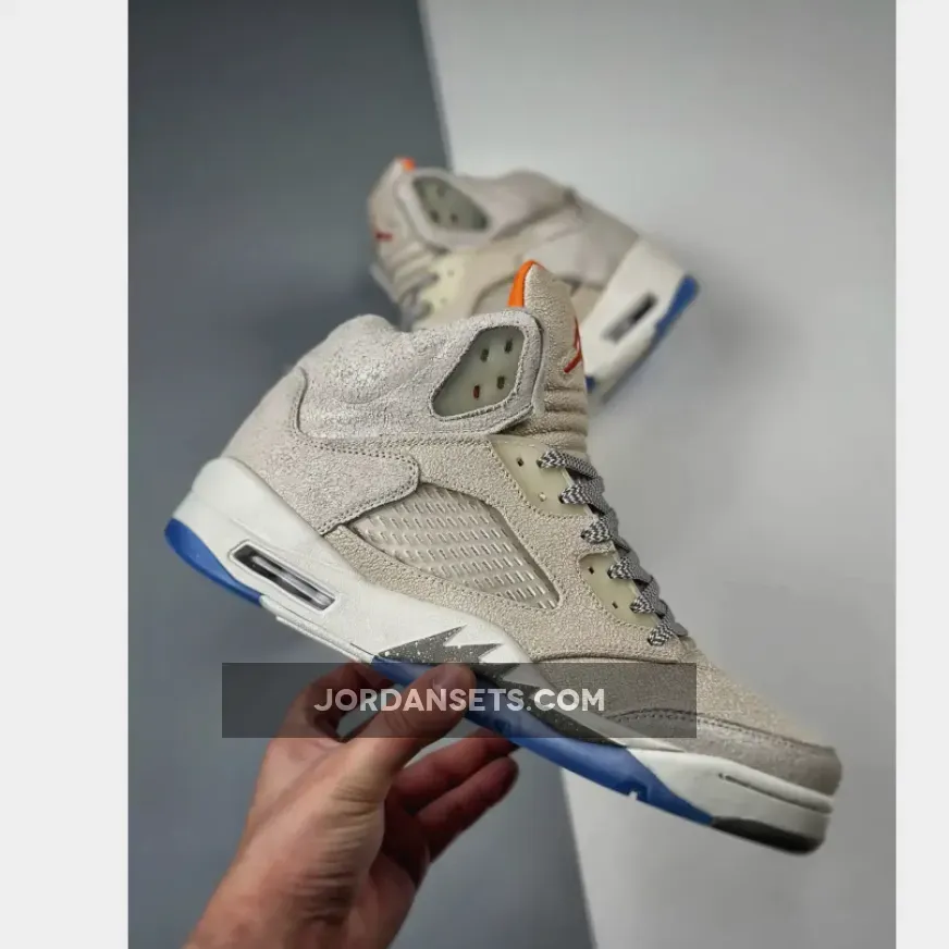 Air Jordan 5 Retro SE 'Craft' Light Orewood Brown/Safety Orange Aj 5 Craft FD9222-180