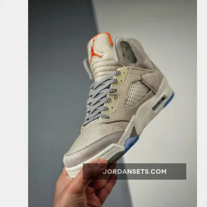 Air Jordan 5 Retro SE 'Craft' Light Orewood Brown/Safety Orange Aj 5 Craft FD9222-180
