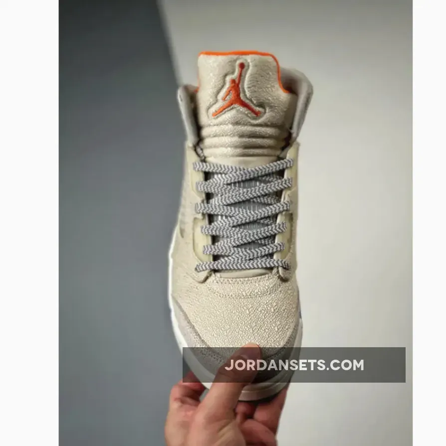 Air Jordan 5 Retro SE 'Craft' Light Orewood Brown/Safety Orange Aj 5 Craft FD9222-180