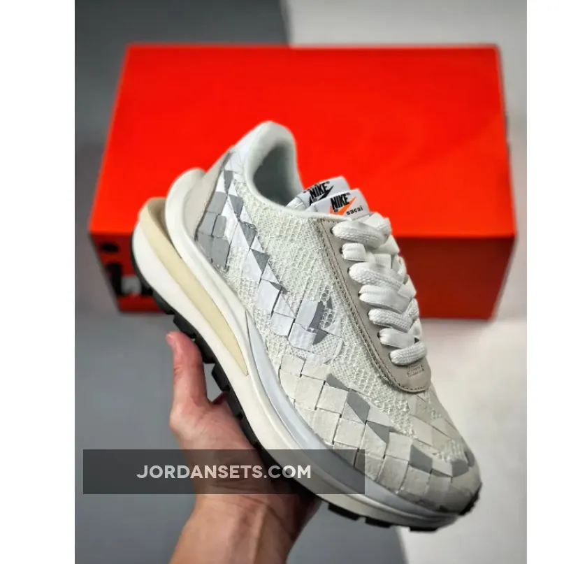 Sacai X Nike LDVaporwaffle Mix Low White Restock DR5209-100