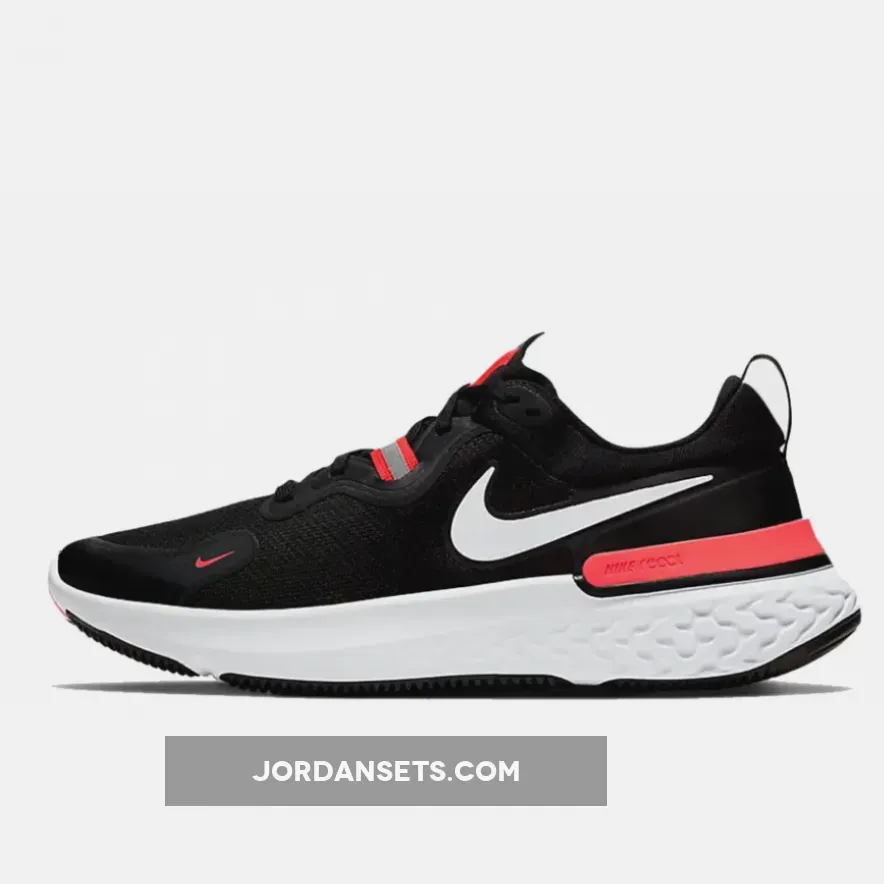 Nike React Miler Black Crimson CW1777-001 Online