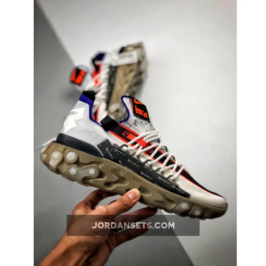 Nike React WR ISPA Summit White/Deep Royal Blue-Khaki-Black #goat wr