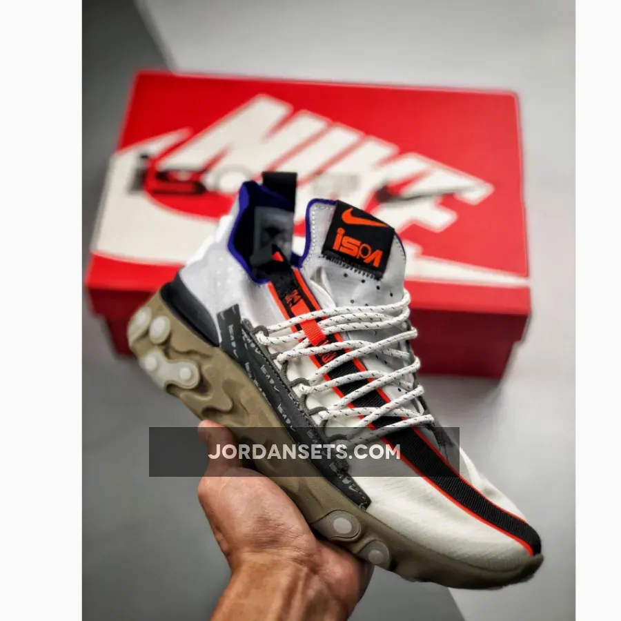 Nike React WR ISPA Summit White/Deep Royal Blue-Khaki-Black #goat wr