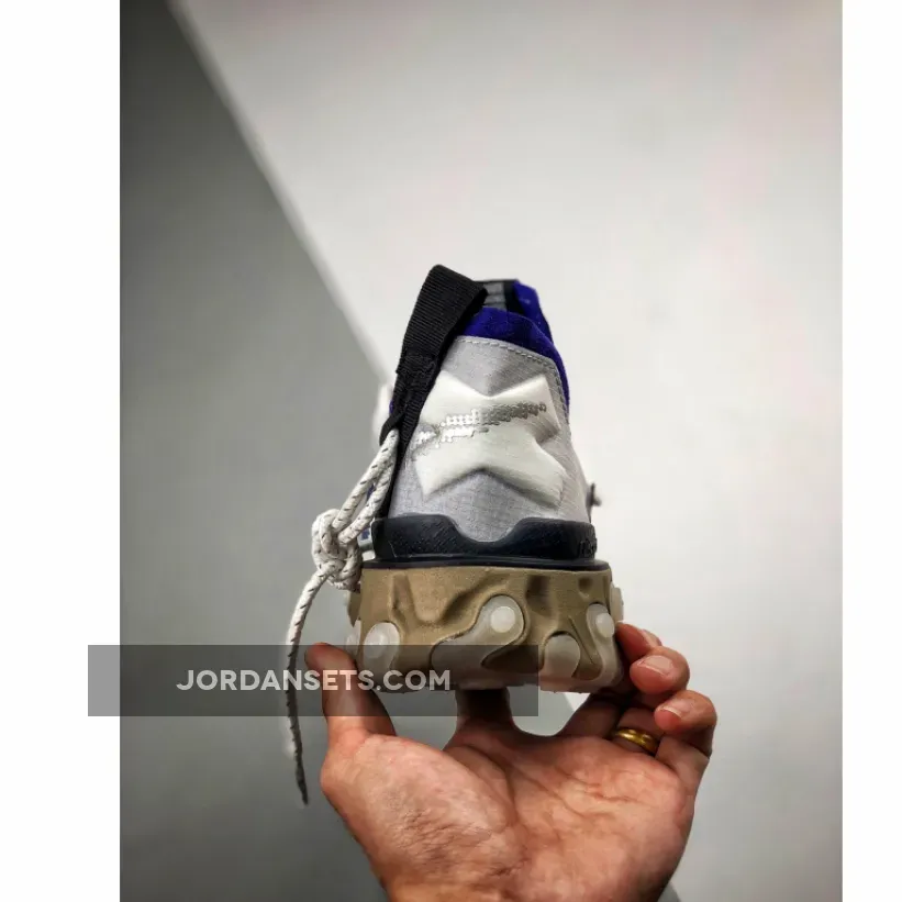 Nike React WR ISPA Summit White/Deep Royal Blue-Khaki-Black #goat wr