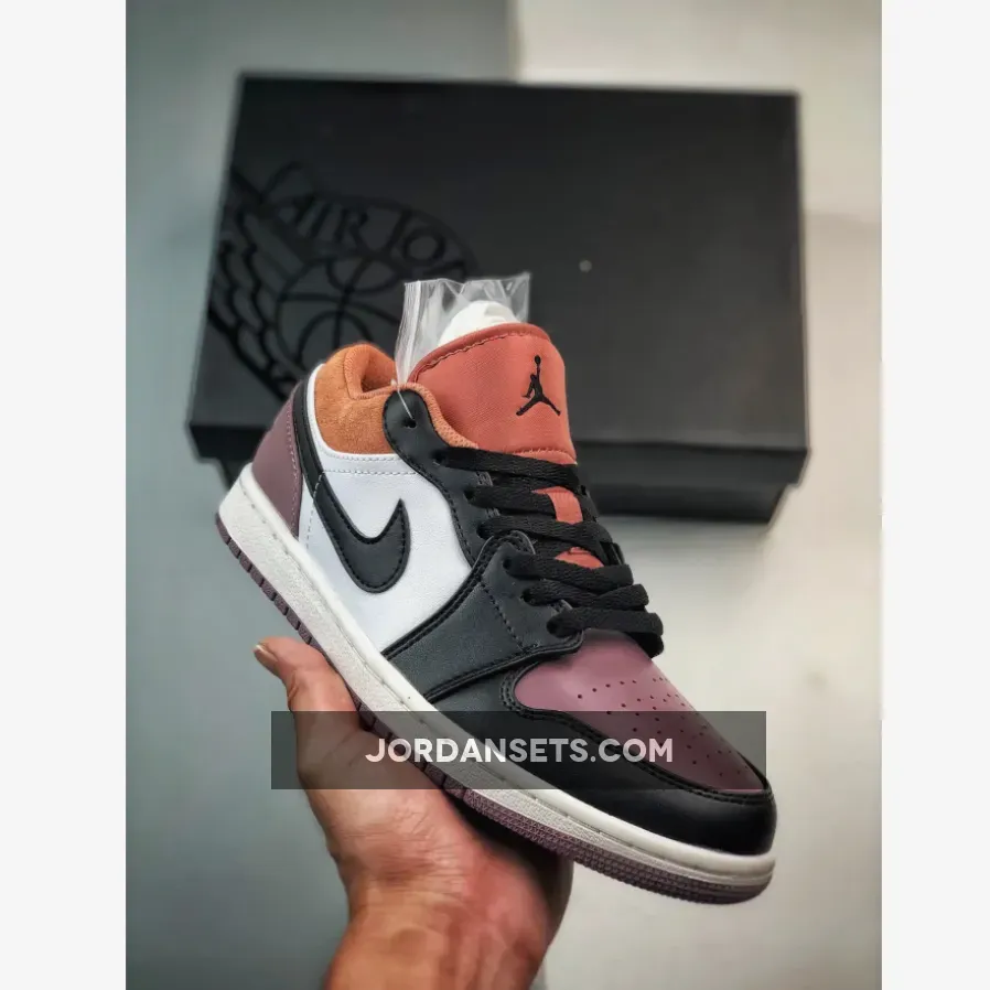 Air Jordan 1 Low SE White/Black-Sky J Mauve FB9907-102