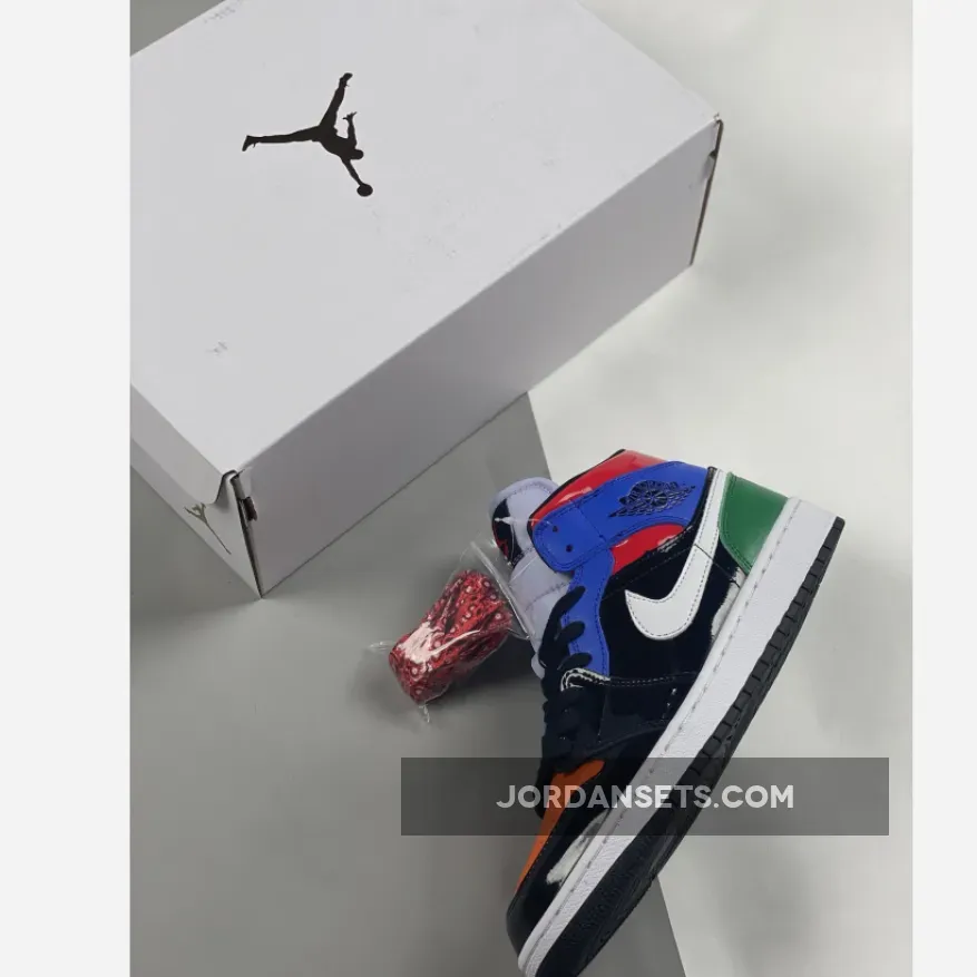 Wmns Air Jordan 1 Mid Se 'multi Patent - Air Jordan 1 Mid SE 'Multi Patent' CV5276-001