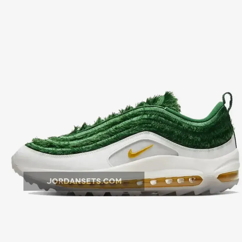 Nike Air Max 97 Golf Grass CK4437-100 #grass shoes