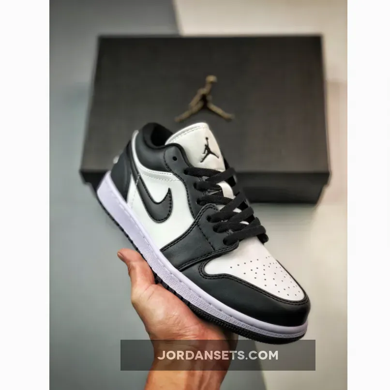 Air Jordan 1 Low "Panda" White/Black-White DC0774-101