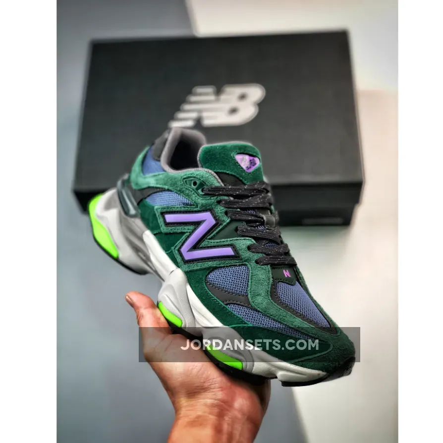New Balance 9060 Green Purple U9060GRE #9060 new balance nightwatch green