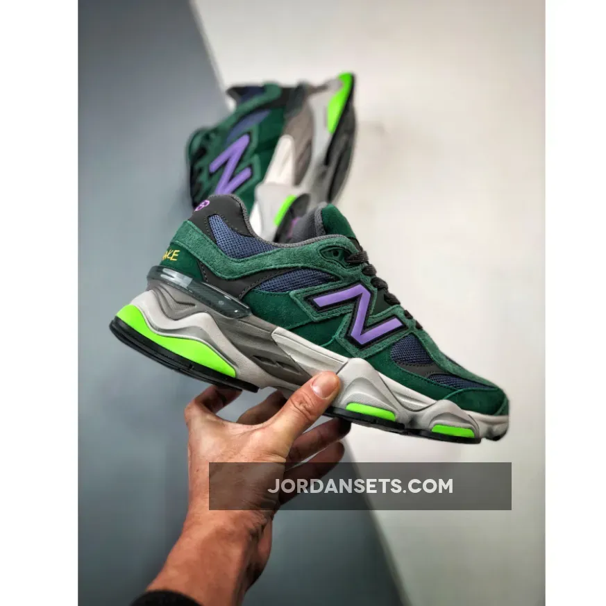 New Balance 9060 Green Purple U9060GRE #9060 new balance nightwatch green