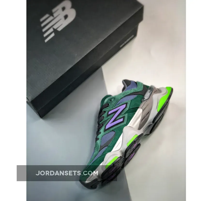 New Balance 9060 Green Purple U9060GRE #9060 new balance nightwatch green