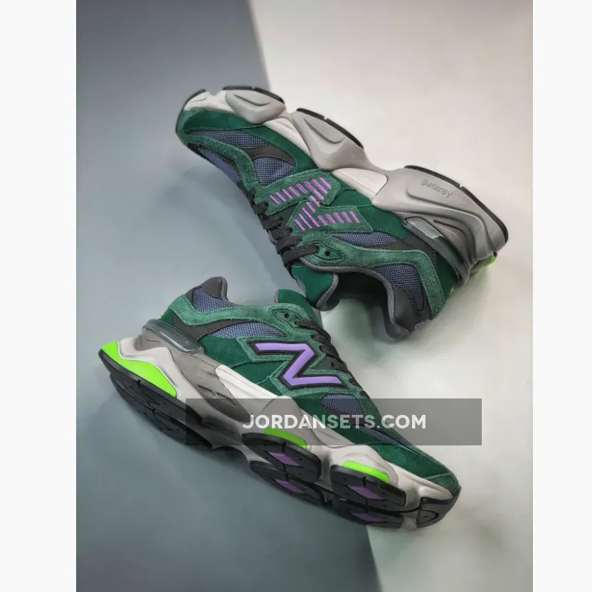 New Balance 9060 Green Purple U9060GRE #9060 new balance nightwatch green