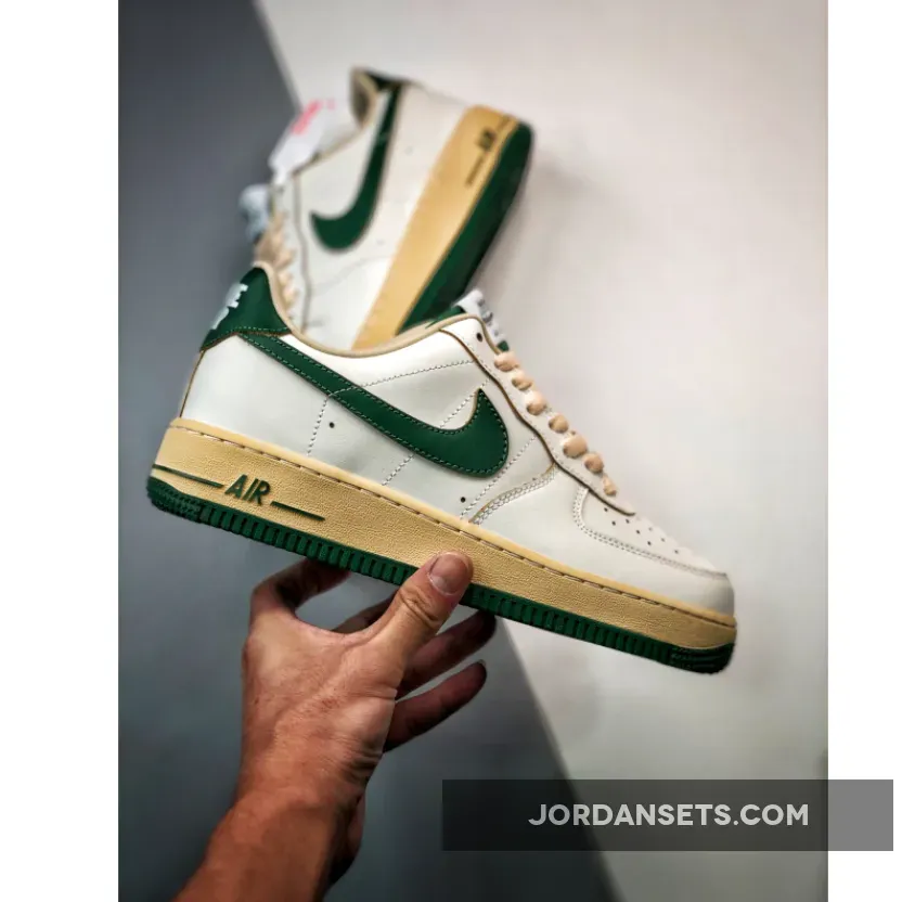 Nike Air Force 1 Sail/Gorge Green/Sesame - air force 1 vintage green
