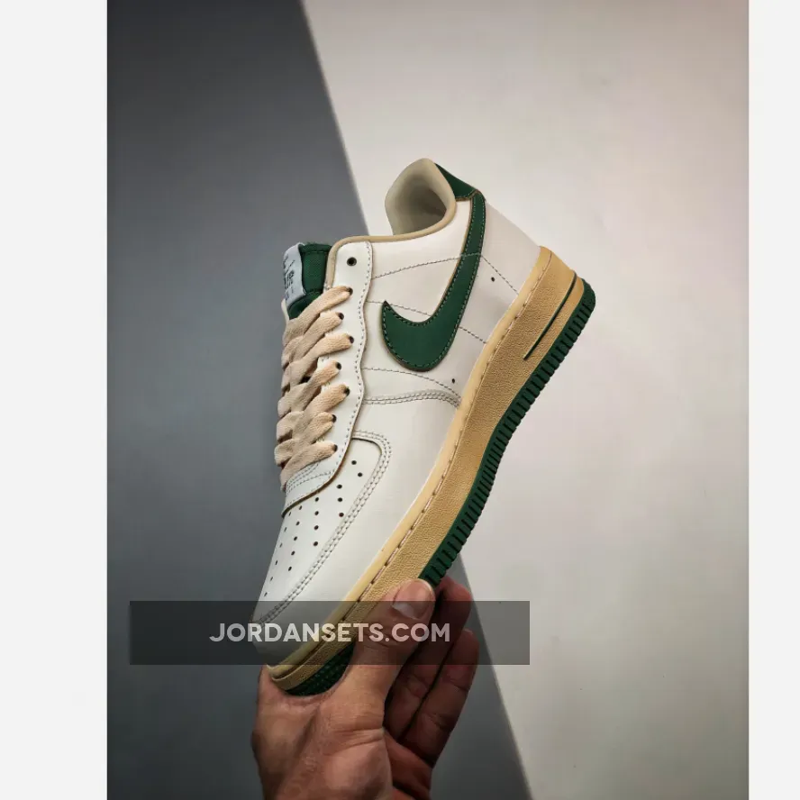 Nike Air Force 1 Sail/Gorge Green/Sesame - air force 1 vintage green