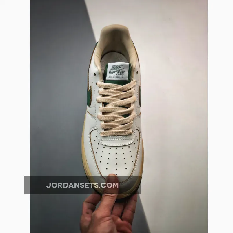 Nike Air Force 1 Sail/Gorge Green/Sesame - air force 1 vintage green