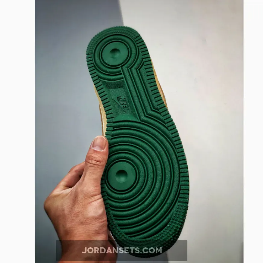 Nike Air Force 1 Sail/Gorge Green/Sesame - air force 1 vintage green