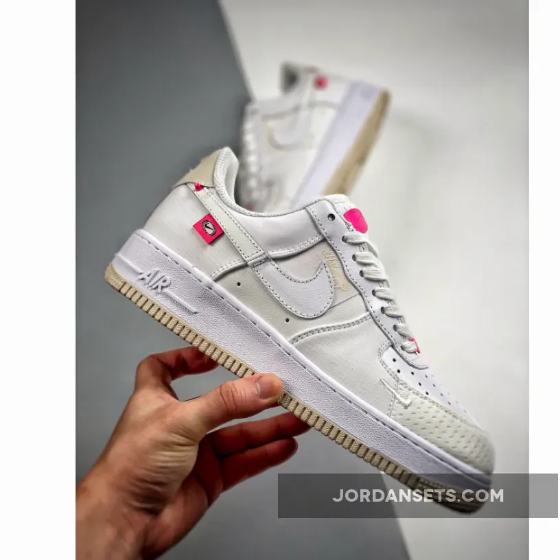 Nike Air Force 1 Low Pink Bling , Bedazzled Nike Air Force 1 DX6061-111
