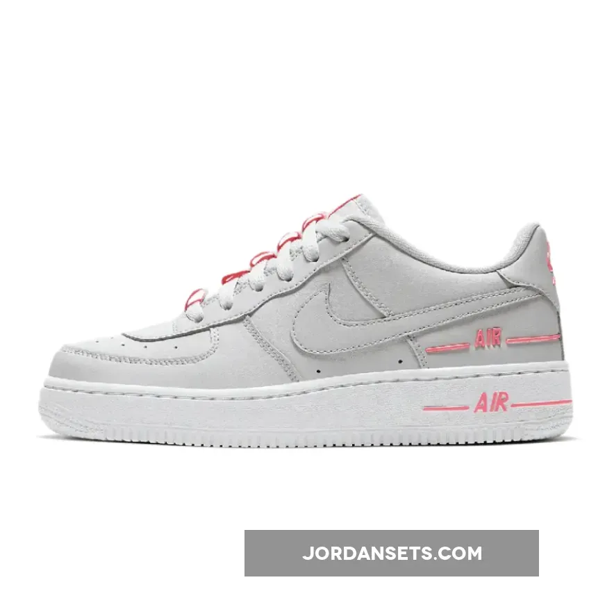 Nike Air Force 1 GS LV8 3 Double Air Photon Dust Pink CJ4092-002 - pink nike air force one