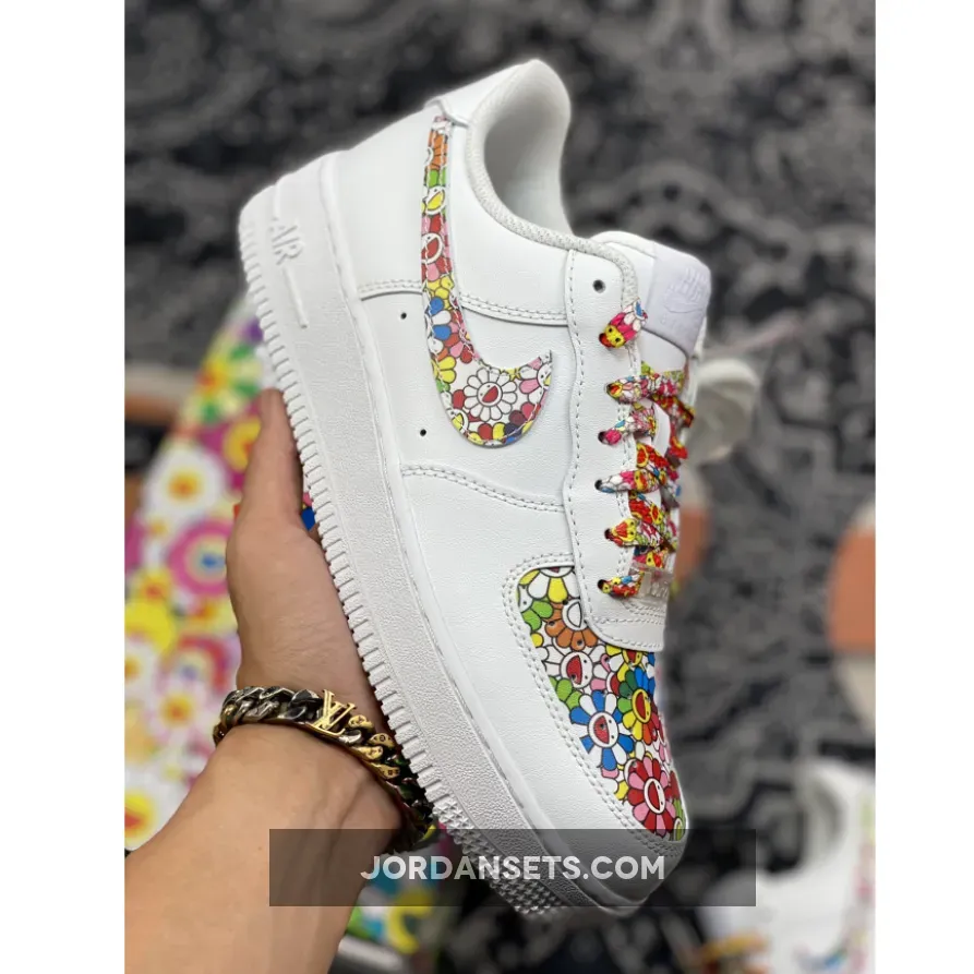 Discount Takashi Murakami X Studio Hagel Nike Air Force 1