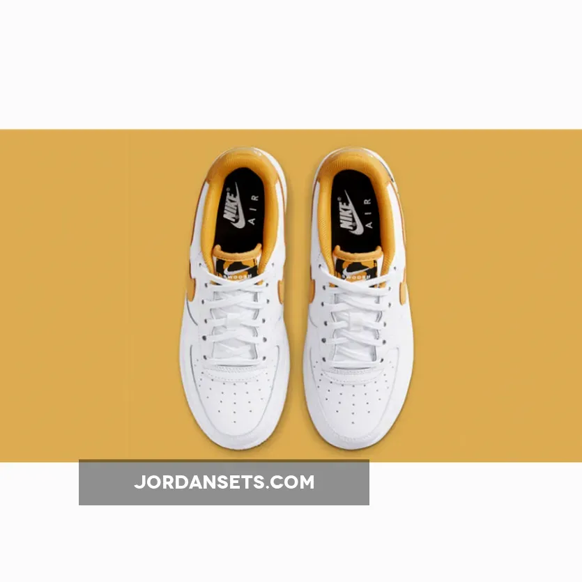 Nike Air Force 1 Low Dual Swoosh White Wheat DH2947-100 Brand New