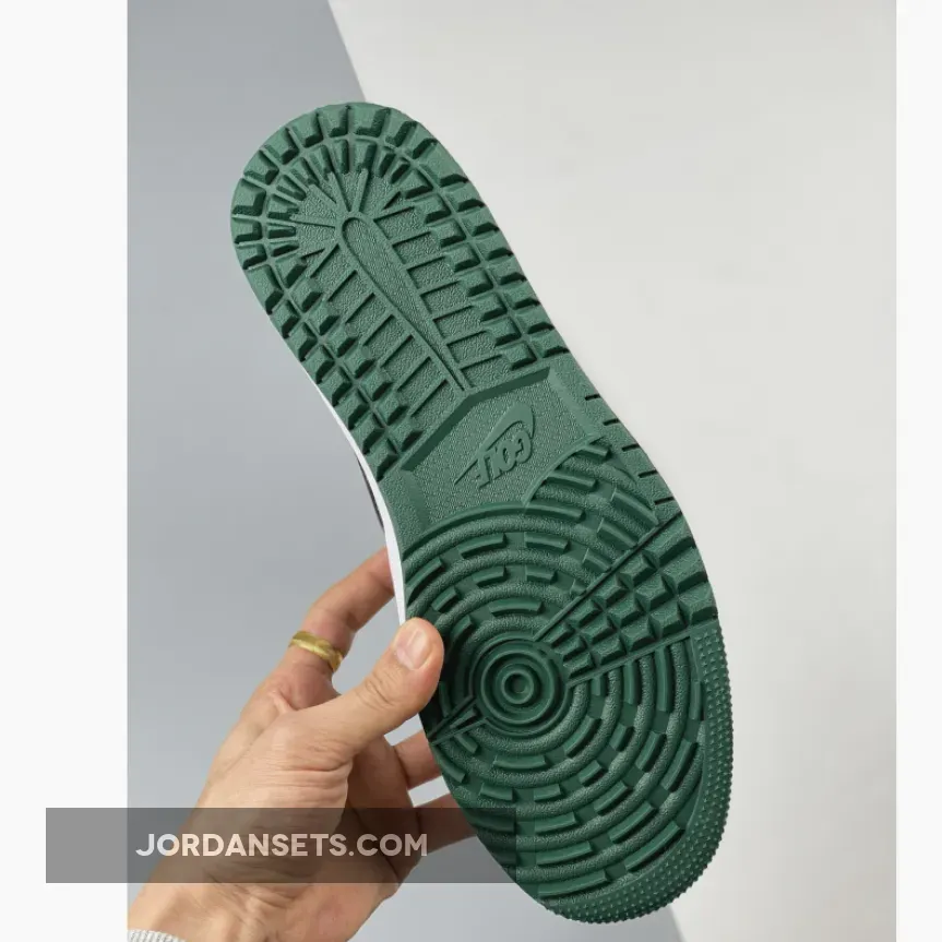 Air Jordan 1 Low Golf White/Noble Green/Pollen/Black DD9315-107 / noble green/white/black/pollen