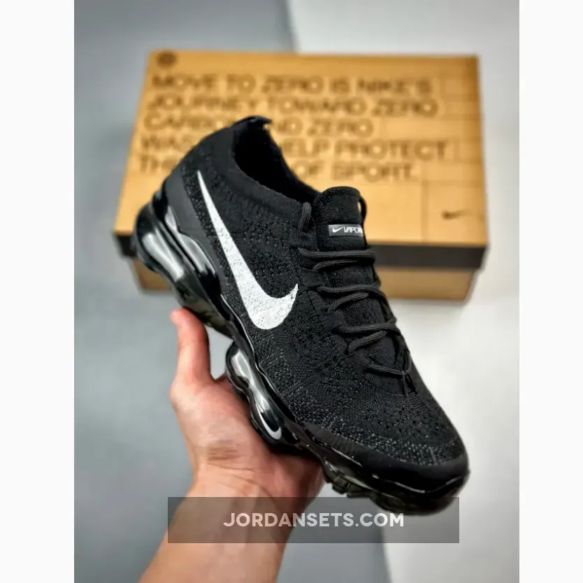 Nike Air VaporMax 2023 Flyknit Black Sail | 2023 Vapor Max