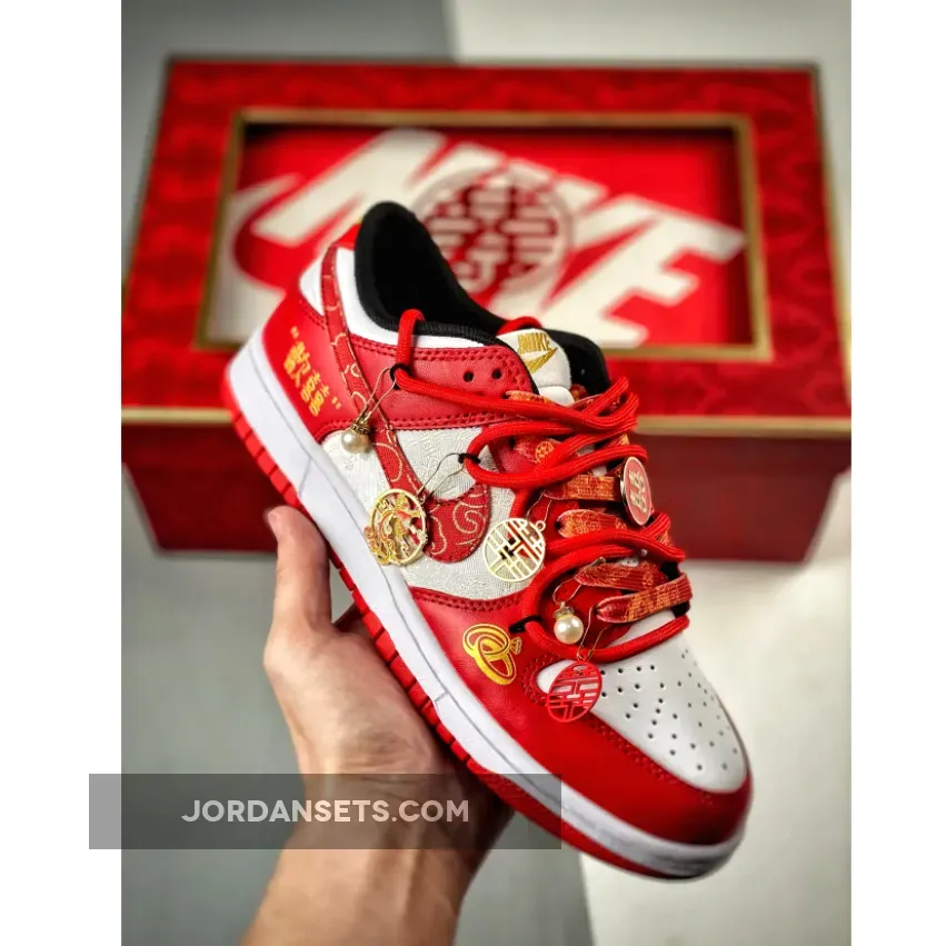 Nike Dunk Low 'CNY' Red White Restock