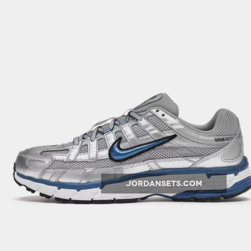 Nike P-6000 Silver Blue Womens BV1021-001 #laser blue metallic