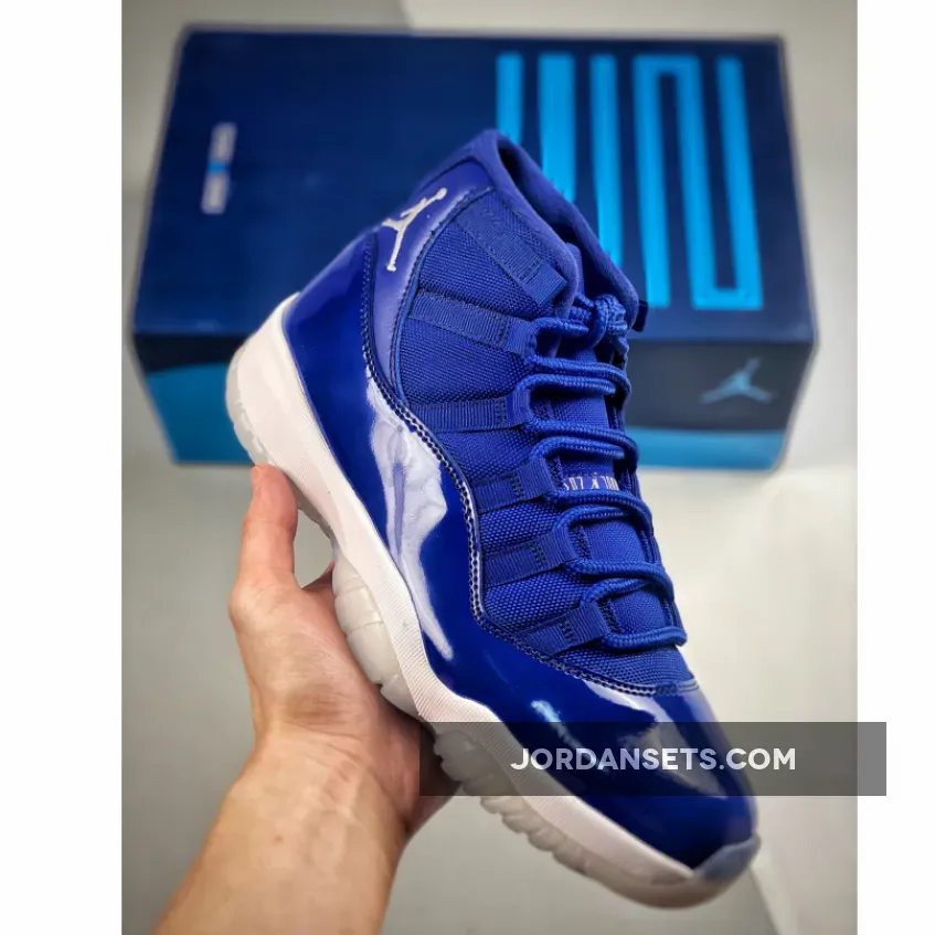 Restock Air Jordan 11 Kentucky Wildcats PE Blue, 11 Blue