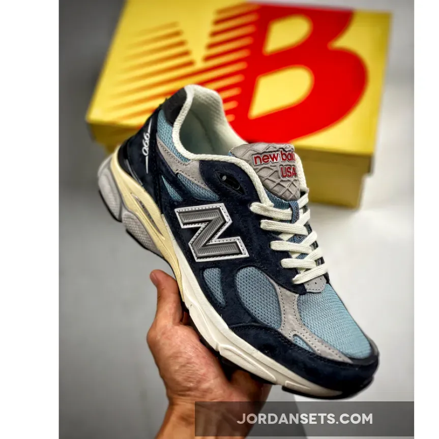 New Balance 990v3 Navy Castlerock M990TE3 / 990v3s