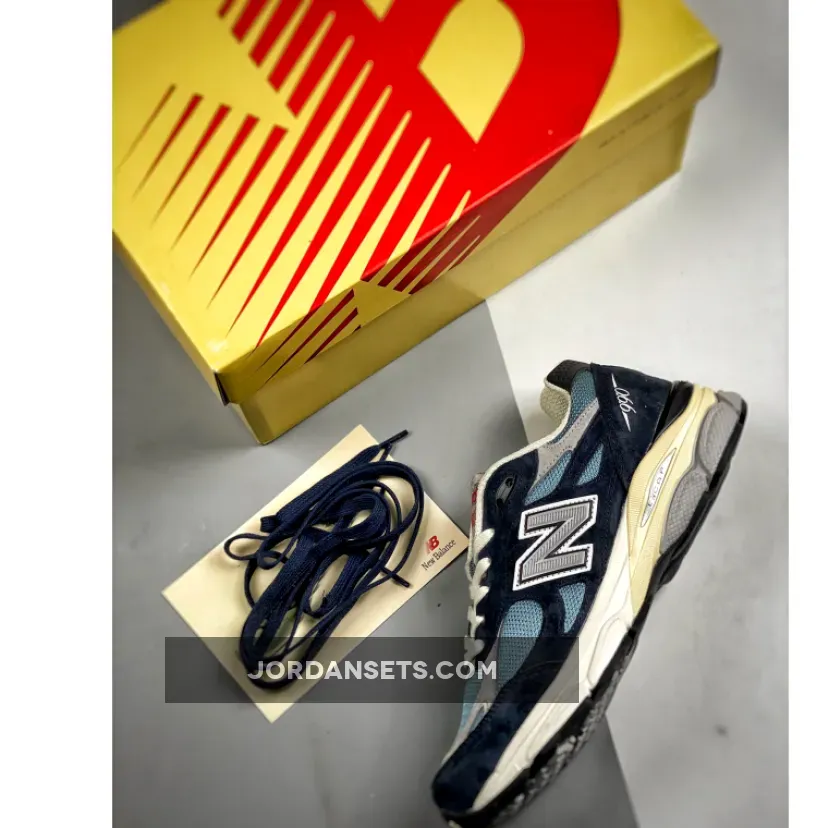 New Balance 990v3 Navy Castlerock M990TE3 / 990v3s