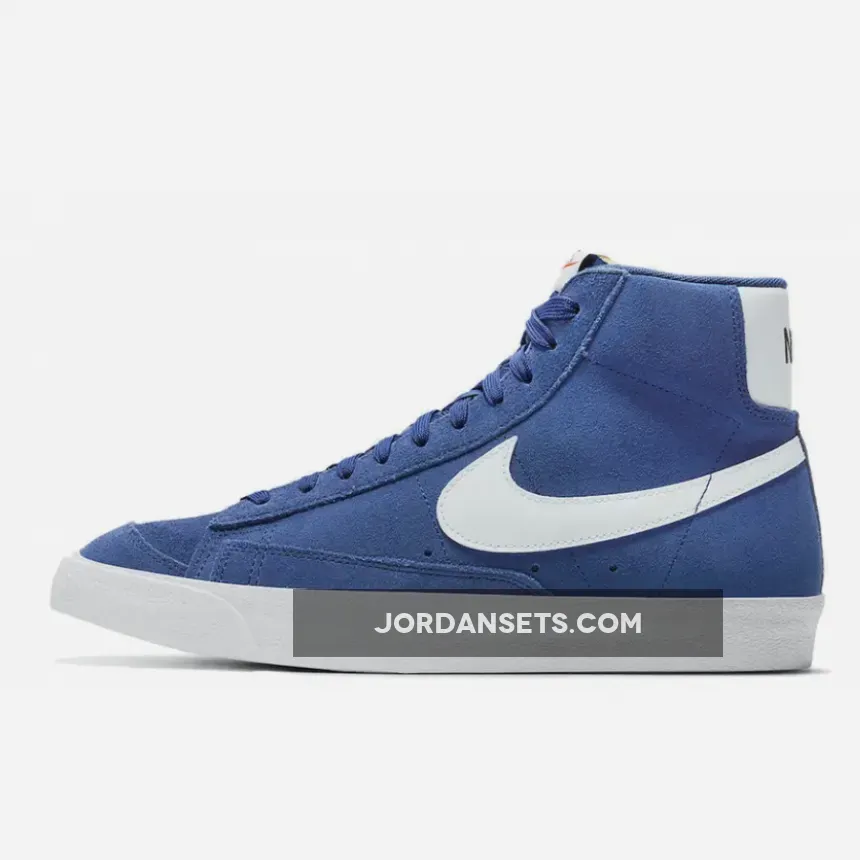 Nike Blazer Mid 77 Suede Royal Blue CI1172-402 - nike blazer mid '77 deep royal blue