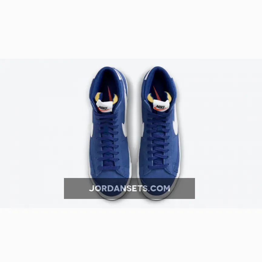 Nike Blazer Mid 77 Suede Royal Blue CI1172-402 - nike blazer mid '77 deep royal blue