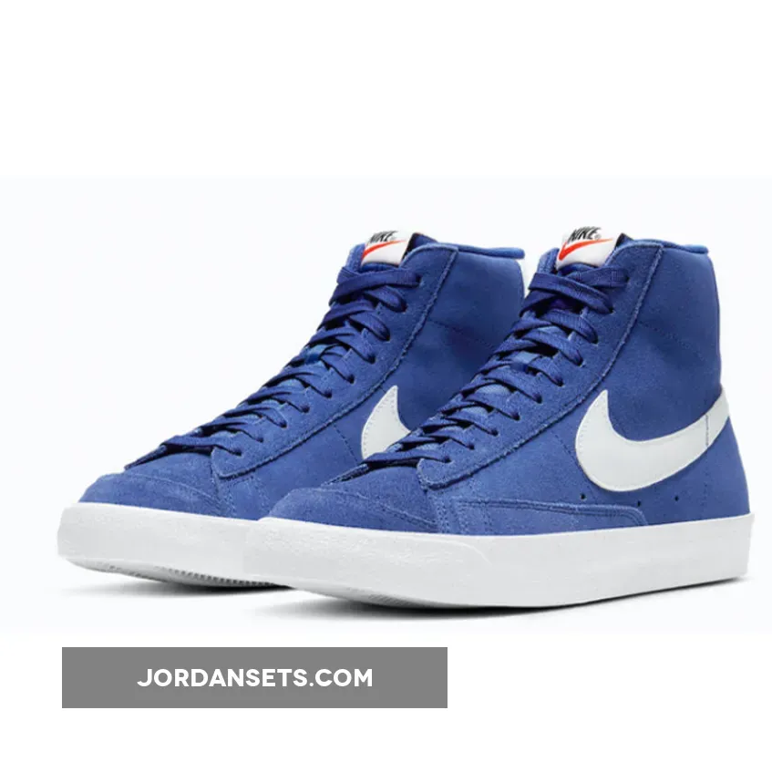 Nike Blazer Mid 77 Suede Royal Blue CI1172-402 - nike blazer mid '77 deep royal blue
