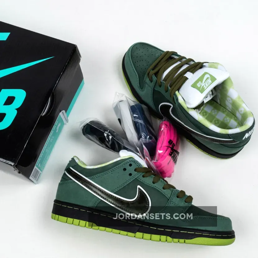 Concepts x Nike SB Dunk Low Green Lobster BV1310-337 / nike green lobster