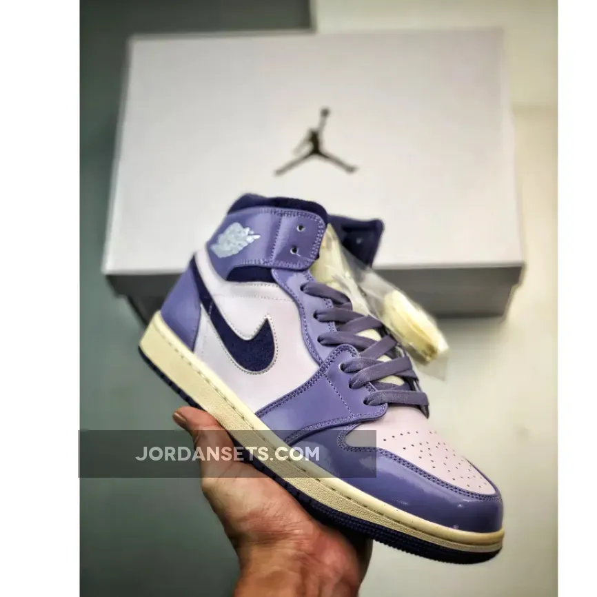Air Jordan 1 Mid Sky J Purple/Barely Grape-Guava Ice | guava purple