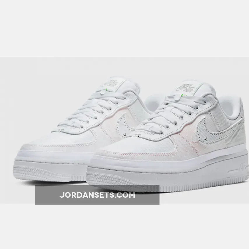 Nike Air Force 1 Low Tear-Away White White Multicolour CJ1650-100 rip shoes nike