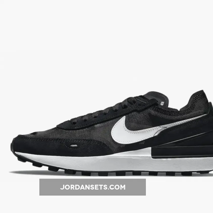 Nike Waffle One Black White nike waffle one white black